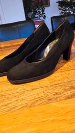 Paul Green Zwarte Suède Pumps - Maat 40, Pumps, Zwart, Ophalen of Verzenden, Zo goed als nieuw