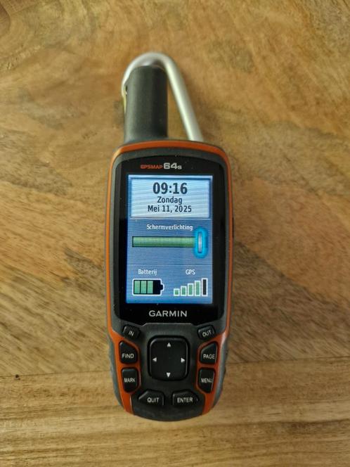 GARMIN GPSMAP 64S, Sport en Fitness, Bergsport en Wandelen, Gebruikt, Navigatie of Gps, Ophalen of Verzenden