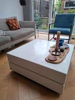 Leolux Trovo - Design Salontafel, Huis en Inrichting, Tafels | Salontafels, Ophalen, Gebruikt, 100 tot 150 cm, Vierkant