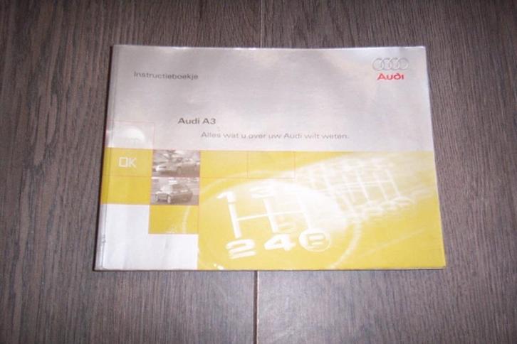 Gebruikershandleiding  AUDI  A3  type 8L   1996/2003, Auto diversen, Handleidingen en Instructieboekjes, Ophalen of Verzenden