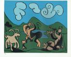Picasso Two Satyrs and Goat Linocut Genummerd, Antiek en Kunst, Kunst | Litho's en Zeefdrukken, Ophalen of Verzenden