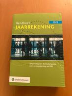 Handboek Jaarrekening 2023  ISBN 9789013172003, Boeken, Gelezen, Ophalen of Verzenden, Wolters Kluwer, Accountancy en Administratie