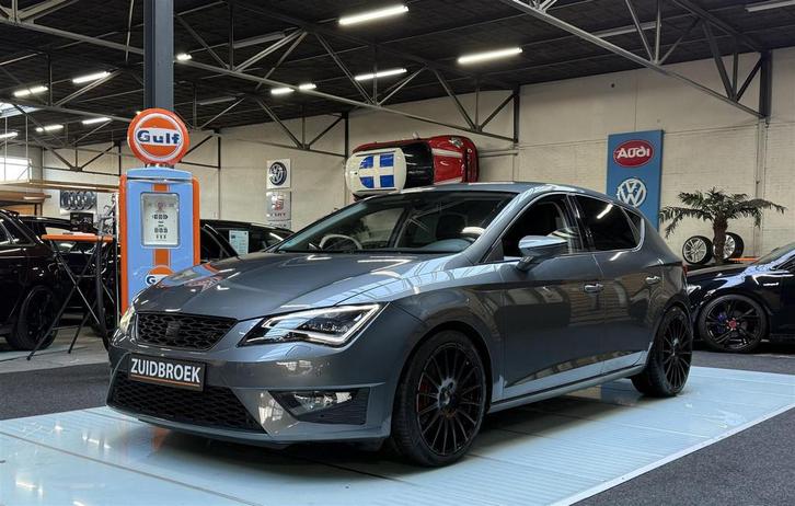 SEAT Leon 1.4 TSI FR Cruise! Clima! Trekhaak! (bj 2013), Auto's, Seat, Bedrijf, Te koop, Leon, Airconditioning, Centrale vergrendeling