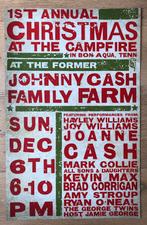 Johnny Cash poster: kerstfeest Farm Johnny Cash, Ophalen of Verzenden, Zo goed als nieuw, Poster, Artwork of Schilderij