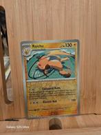 Raichu Temporal Forces reverse holo 052/162, Ophalen of Verzenden, Zo goed als nieuw, Losse kaart