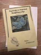 HEIDEBLAUWTJE origineel patroon ATELIER LINDELICHT vlinder, Ophalen of Verzenden, Nieuw, Boek of Patroon, Wolvilt