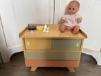 Commode babytafel voor poppen omstreeks jaren 50, Antiek en Kunst, Antiek | Speelgoed, Ophalen of Verzenden