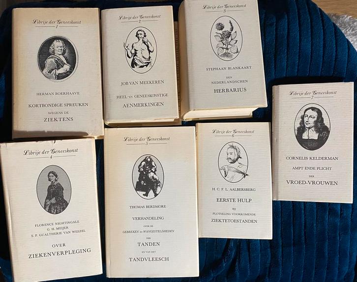 Librije der Geneeskonst Boerhaave Meekeren Blankaart, Boeken, Gezondheid, Dieet en Voeding, Gelezen, Gezondheid en Conditie, Ophalen of Verzenden