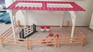 Schleich springbak met veel hekjes beschikbaar voor biedingen
