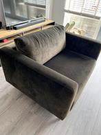 Loveseat velvet groen, Huis en Inrichting, Banken | Sofa's en Chaises Longues, Minder dan 150 cm, Zo goed als nieuw, Ophalen, Tweepersoons