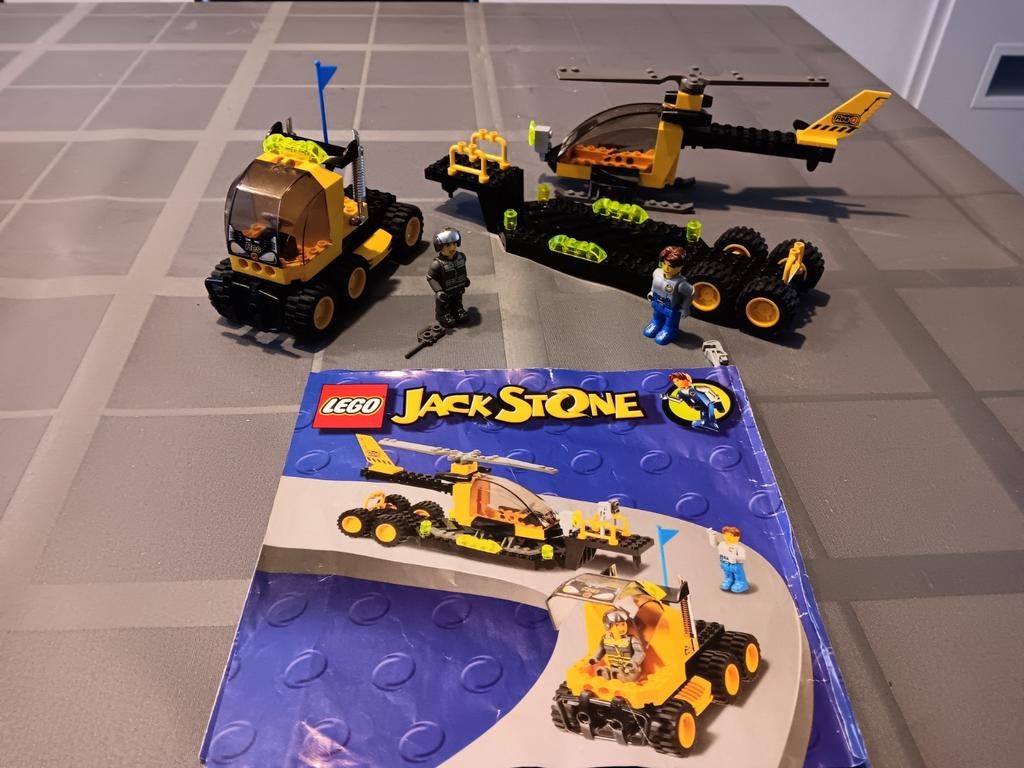 4607 Lego Jack Stone Set Compleet, Ophalen of Verzenden, Zo goed als nieuw, Complete set, Lego