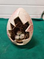 decoratie ei open gesigneerd, Ophalen of Verzenden, 'T Olde Gre-j, Info@toldegrej.nl, Endepoelstraat 20f Didam