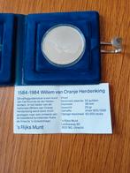 VIJFTIG GULDEN ZILVER 1984 PROOF WILLEM VAN ORANJE MUNT, Ophalen of Verzenden, Koningin Beatrix, 50 gulden, Zilver