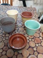 Div kleine overpotjes ., Rond, Ophalen of Verzenden, Zo goed als nieuw, Minder dan 25 cm