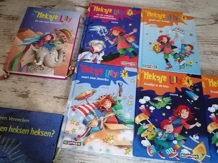 5VIJF X Heksje Lilly >€18,75 De reis naar Mandolan Knister !, Boeken, Overige Boeken, Zo goed als nieuw, Ophalen of Verzenden