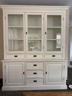 Crème/wit brocante buffetkast, Huis en Inrichting, Kasten | Buffetkasten, Ophalen, Gebruikt, 200 cm of meer, 150 tot 200 cm