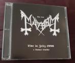 Mayhem – Live In Germany 1990+Bonus Tracks cd Judas Iscariot, Zo goed als nieuw, Verzenden