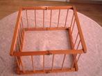 oud jaren 50 houten inklapbaar poppen loophek of box, Ophalen of Verzenden, Gebruikt, Accessoires