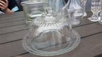 Vintage Glazen stolp arcoroc france jaren 50 - 60 zie foto's, Ophalen, Gebruikt