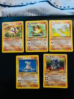 Pokemon Kaarten Oud - Jungle Setje, Ophalen of Verzenden, Gebruikt, Meerdere kaarten
