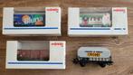 3 (+ 1) x marklin HO wagon in doosje  4602 - 44171 - 44175, Wisselstroom, Wagon, Ophalen of Verzenden, Zo goed als nieuw