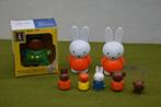 8 poppetjes van Nijntje familie 3 grote/ 5 kleine Dick Bruna, Ophalen of Verzenden, Gebruikt