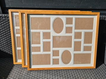 3 collage fotolijsten beschikbaar voor biedingen