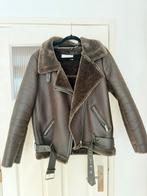 Zara lammy coat groen maat m als nieuw, Kleding | Dames, Ophalen of Verzenden, Zo goed als nieuw, Maat 38/40 (M), Groen