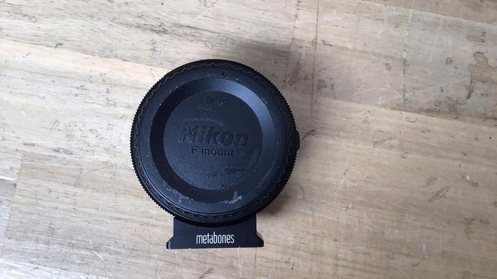 Metabones Nikon F naar Micro Four Thirds (MFT/M43), Audio, Tv en Foto, Converters, Gebruikt, Ophalen