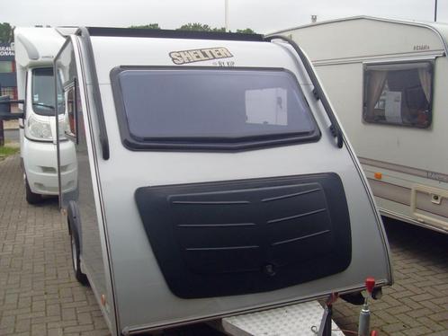Kip Shelter, Caravans en Kamperen, Caravans, Bedrijf, tot en met 2, 500 - 750 kg, Kip, Disselslot, Douche, Fietsenrek, Gascomfoor