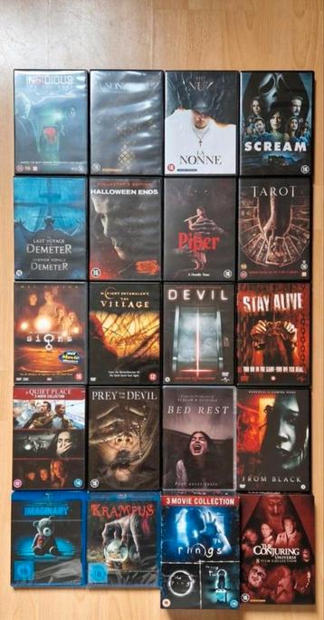 Horror DVD collectie in nieuwstaat. beschikbaar voor biedingen