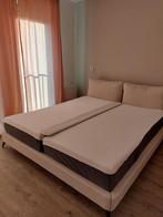 Tweepersoonsbed 180x200 met Emma Matrassen, Huis en Inrichting, Gebruikt, Beige, Tweepersoons, Ophalen of Verzenden