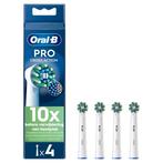 4X ORAL-B PRO CROSS ACTION OPZETBORSTELS 100% ORIGINEEL, Ophalen of Verzenden, Nieuw, Opzetborstel