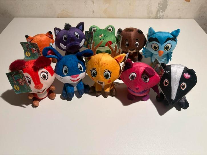 Lidl 10 Bosmini's Complete Set Nieuw, Kinderen en Baby's, Speelgoed | Knuffels en Pluche, Nieuw, Overige typen, Ophalen of Verzenden