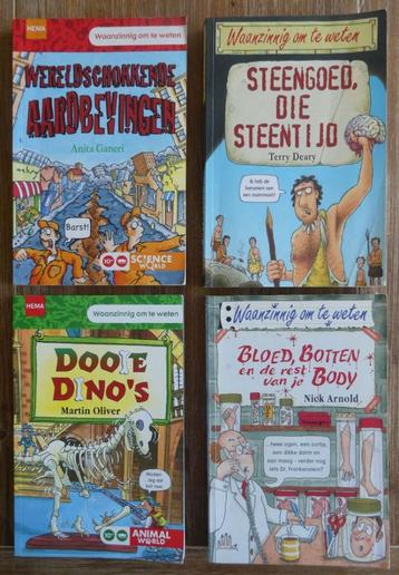 Diverse boeken Waanzinnig om te weten oa Donder en Bliksem beschikbaar voor biedingen