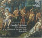 NIEUW 2CD Bach: Secular Cantatas / Rene Jacobs, Cd's en Dvd's, Cd's | Klassiek, Boxset, Ophalen of Verzenden, Vocaal, Barok