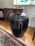 Grote handgemaakte Chinese vaas, Ophalen, Gebruikt, Aardewerk of Porselein, 50 tot 75 cm