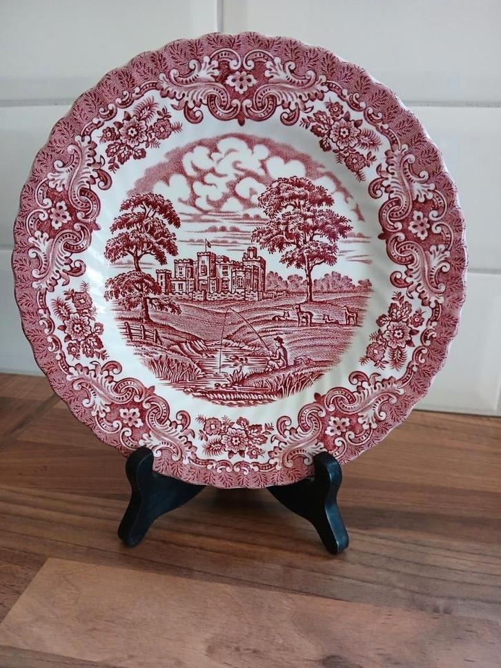 Mooi bord Old country castles Engeland, Huis en Inrichting, Keuken | Servies, Bord(en), Overige stijlen, Ophalen of Verzenden