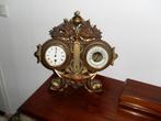 Barometer met klokje 1890-1910, Ophalen, Gebruikt, Barometer