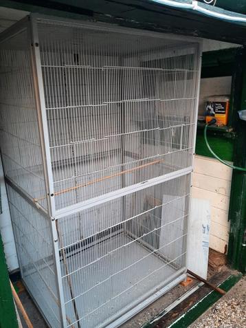 zgan mooie grt kooi/voliere alluminium gekoot 170x 90x90cm beschikbaar voor biedingen