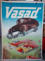 Originele Poster Vasad fietszadelfabriek Doetinchem, Rechthoekig Staand, Ophalen of Verzenden, Zo goed als nieuw, A1 t/m A3