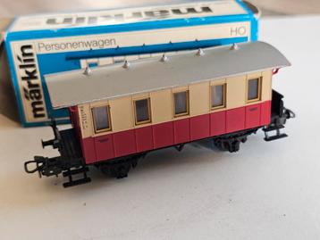modeltrein Ho marklin 4107 wagon in doosje beschikbaar voor biedingen