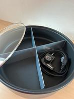 Grillpan of hapjespan paar weken gebruikt ivm verbouwing, Ophalen, Zo goed als nieuw, Rvs