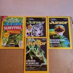 Tijdschriften National Geographic Junior - 4 stuks, Ophalen of Verzenden, Wetenschap en Natuur
