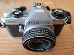 Pentax MG met Pentax SMC-M 40 mm pancake, Ophalen of Verzenden, Gebruikt, Spiegelreflex, Pentax