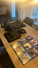 Ps4 / 1 controller / Thrustmaster T150 / 9 spellen, Ophalen of Verzenden, Zo goed als nieuw, Controller