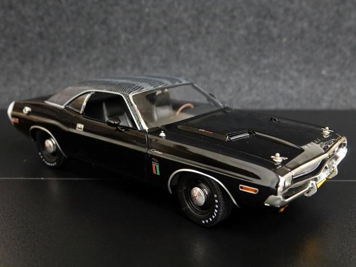 Greenlight 1:18 1970 Dodge Challenger RT426 Hemi Black Ghost, Hobby en Vrije tijd, Modelauto's | 1:18, Nieuw, Auto, Overige merken