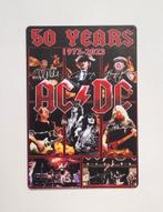 ACDC 50 Years collage reclamebord van metaal wandbord deco, Info@deconoord.nl, Deco Noord, Nieuw, Ophalen of Verzenden