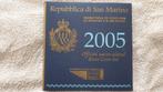 San Marino BU set 2005, Postzegels en Munten, Munten | Europa | Euromunten, Setje, San Marino, Overige waardes, Ophalen of Verzenden