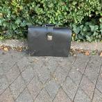 Vintage Lederen Schooltas / Werktas, Antiek en Kunst, Ophalen of Verzenden